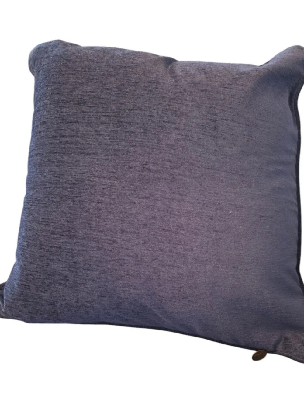 NWOT PIER 1 Velvet-Like Pillow In Blues And Tans